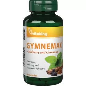 Vitaking Gymnemax fahéjjal és eper levéllel 60 kapszula