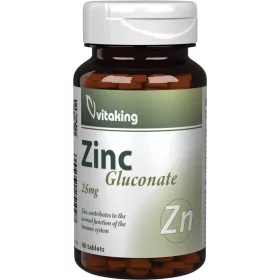 Vitaking Cink-glükonát 25 mg (90) tabletta