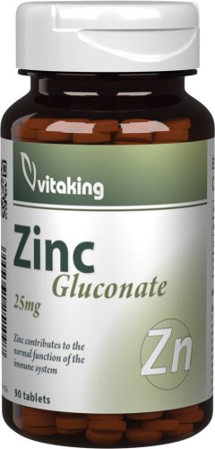 Vitaking Cink-glükonát 25 mg 90 tabletta