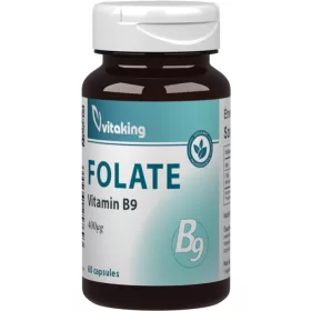   Vitaking Folate - B9 vitamin 400mcg (60) kapszula szerves folát