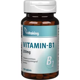 Vitaking B1 vitamin 250mg (100) tabletta