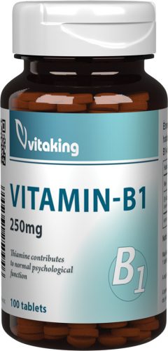 Vitaking B1 vitamin 250 mg 100 kapszula