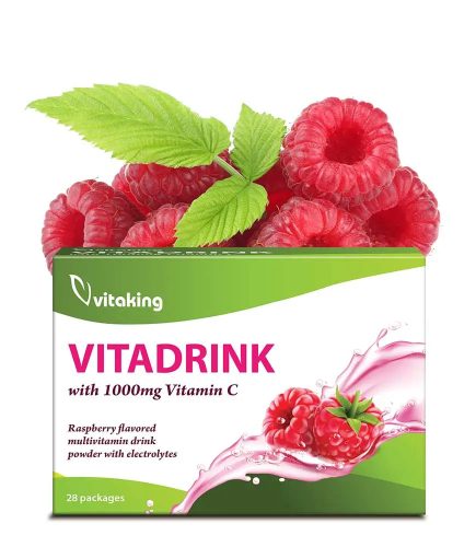 Vitaking VitaDrink elektrolit italpor vitaminokkal 28 csomag