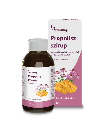 Vitaking Propolisz szirup méhpempővel 100 ml