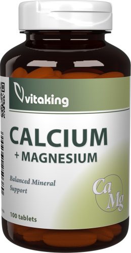 Vitaking Kalcium+Magnézium 100 tabletta