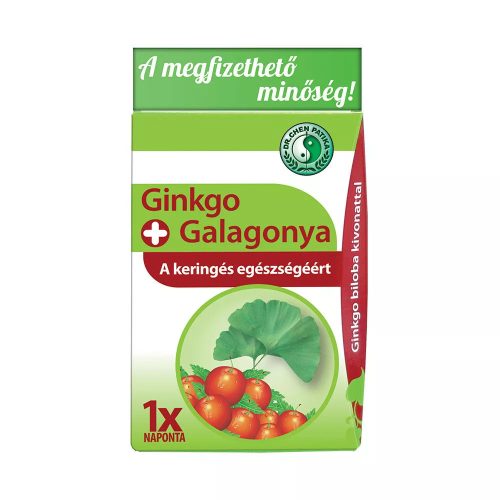 Dr. Chen Ginkgo+Galagonya kapszula 30 db