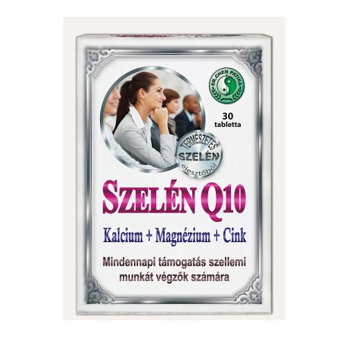 Dr. Chen Szelén Q10 Kalcium+Magnézium+Cink tabletta 30 db