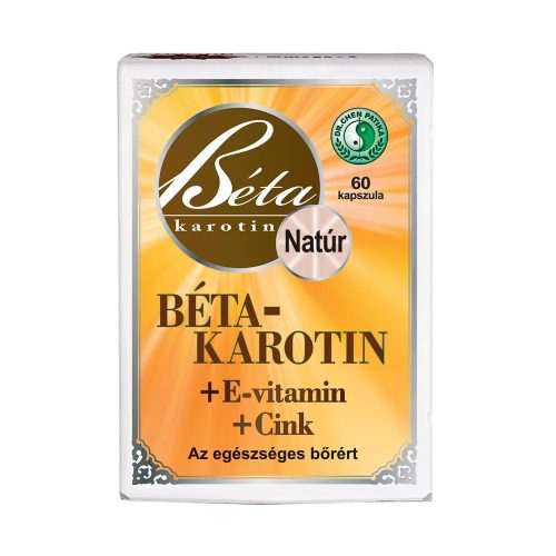 Dr. Chen Béta-karotin+E-vitamin+Cink lágyzselatin kapszula 60 db
