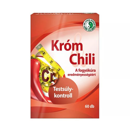 Dr. Chen Króm és chili kapszula 60 db