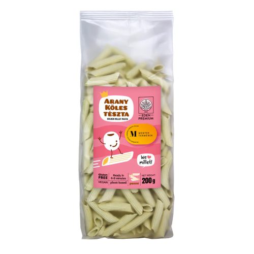 Eden Premium vegán, gluténmentes Arany kölestészta Penne 200 g