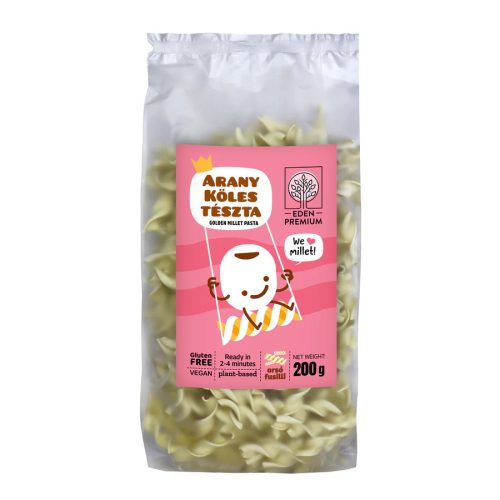 Eden Premium vegán, gluténmentes Arany kölestészta Orsó 200 g