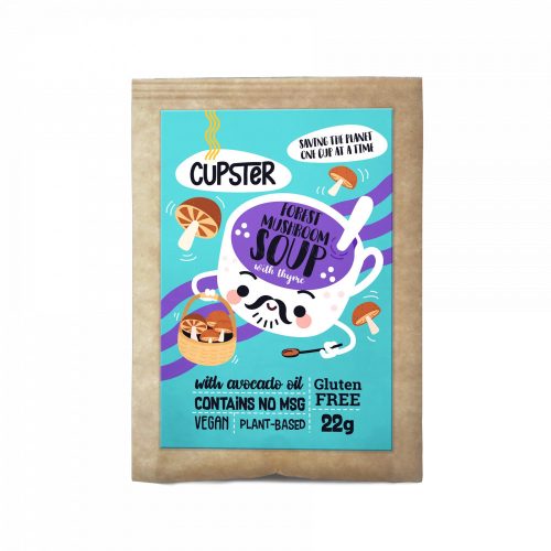 Eden Premium Cupster - Instant erdei gombaleves gluténmentes tésztával 22 g