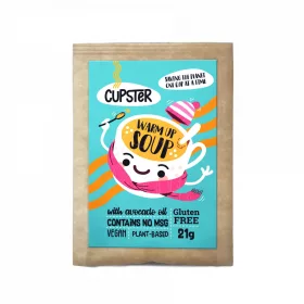   Eden Premium Cupster - Instant erőleves gluténmentes tésztával és borsófehérje granulátummal 21 g