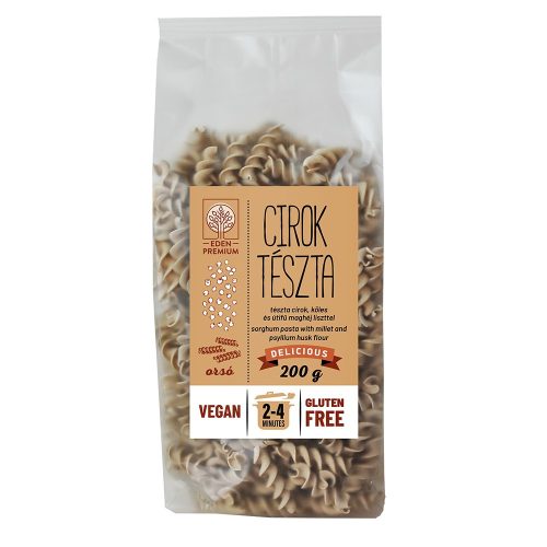 Eden Premium vegán, gluténmentes Ciroktészta orsó 200g