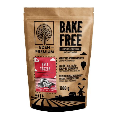 Eden Premium Bake-Free vegán, gluténmentes Kelt tészta lisztkeverék 1000g