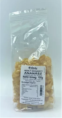 Paleolit Aszalt ananász kocka 100g