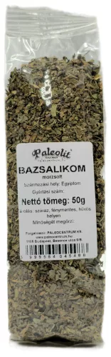 Paleolit Bazsalikom morzsolt 50g Basil leaves crushed without stems