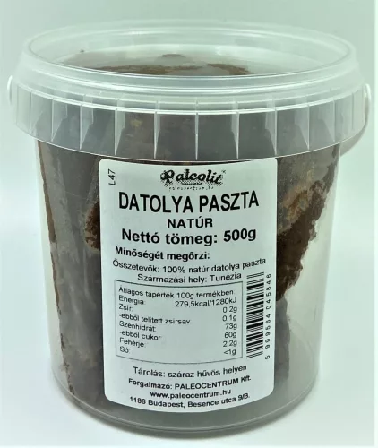 Paleolit Datolya paszta natúr 500g (100% datolya)