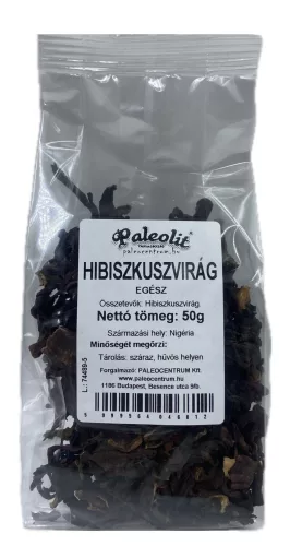 Paleolit Hibiszkuszvirág egész 50g Hibiscus whole