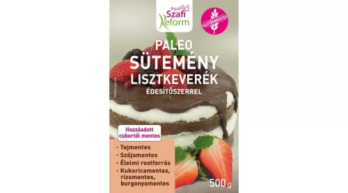 Szafi Reform Paleo sütemény lisztkeverék édesítőszerrel (gluténmentes) 500 g