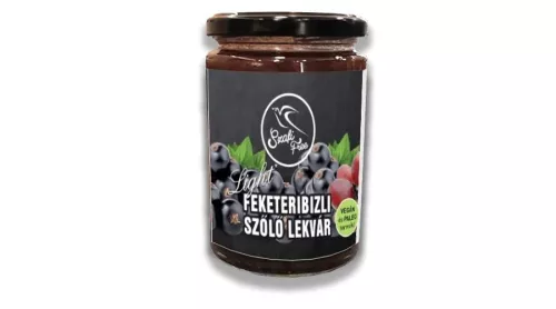 Szafi Free Feketeribizli-szőlő lekvár 350g