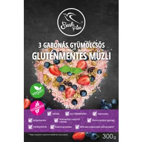 Szafi Free 3 gabonás gyümölcsös müzli 300 g