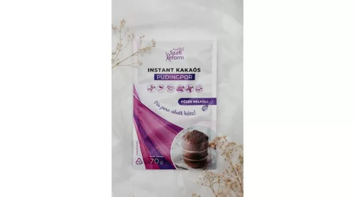 Szafi Reform Instant kakaós pudingpor (gluténmentes) 70g