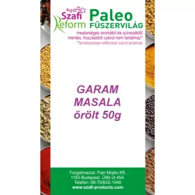   Szafi Reform Paleo, gluténmentes őrölt garam masala fűszerkeverék 50 g