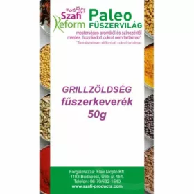   Szafi Reform Paleo, gluténmentes grillzöldség fűszerkeverék 50 g