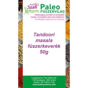   Szafi Reform Paleo, gluténmentes tandoori masala fűszerkeverék 50 g
