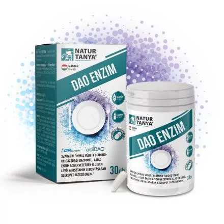 Natur Tanya® DAO ENZIM 30db kapszula Diamino-oxidáz enzim