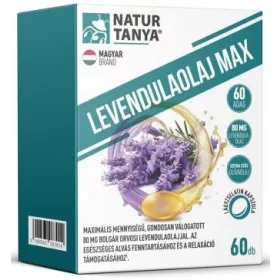 Natur Tanya® Levendulaolaj Max 60db lágyzselatin kapszula