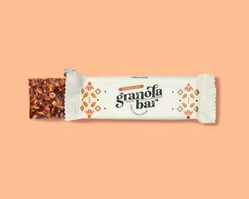 Viblance vegán, gluténmentes Mandula&Tonka granola szelet 55 g