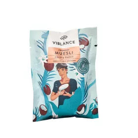   Viblance vegán, gluténmentes Coco&choco ropogós müzli 60 g