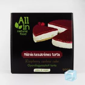 ALL IN Málnás kesukrémes torta (fagyasztott) 900 g