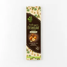  ALL IN Törökmogyorós étcsokoládé eritrittel 95 g