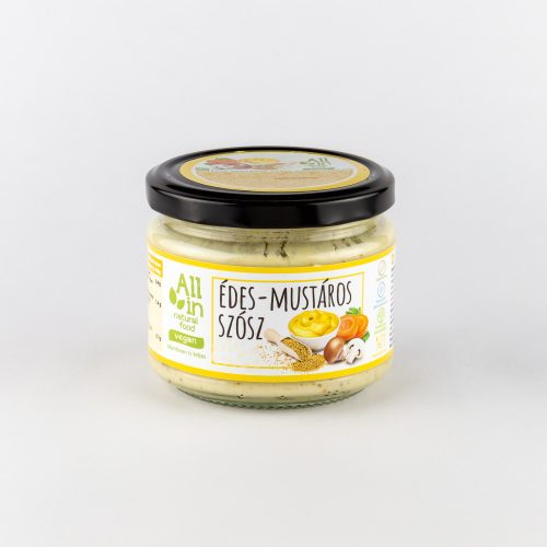 ALL IN Édes-mustáros szósz 250 g