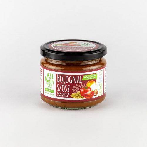 ALL IN Bolognai szósz lencsével és gombával 250 g