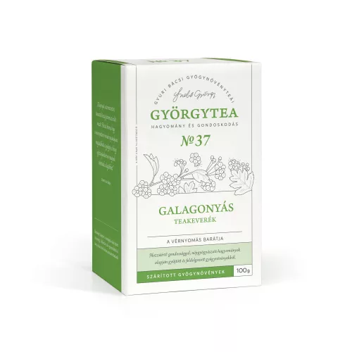 Györgytea Galagonyás teakeverék 100g A vérnyomás barátja No.37
