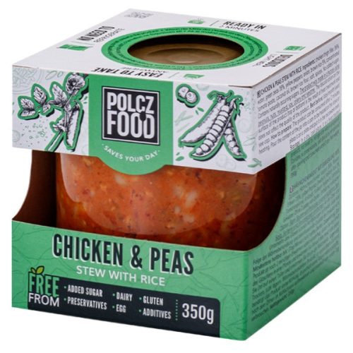 POLCZ zöldborsós csirke rizzsel 350 g