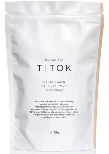 TITOK Halkollagén Peptidek + MSM 173 g