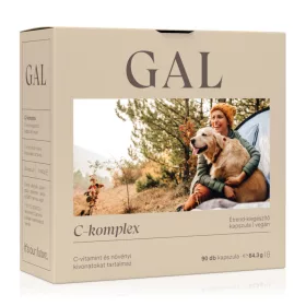   GAL C-komplex 90 db kapszula ÚJ 665,5mg C-vitamin 1 kapszulában
