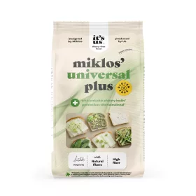   It's Us Miklos' univerzális lisztkeverék prebiotikus cikória inulinnal 1 kg