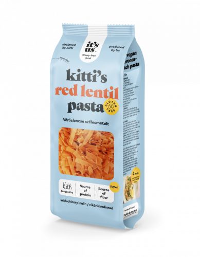 It's Us Kitti's gluténmentes vöröslencse szélesmetélt 200 g