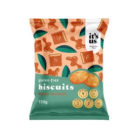 It's Us gluténmentes sós-karamellás keksz 150 g