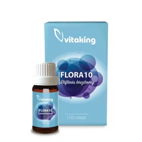 Vitaking FLORA10 6ml (150 csepp) élőflórás készítmény