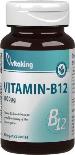 Vitaking B12 vitamin 1000µg 90 vegán kapszula