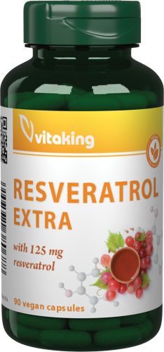 Vitaking Rezveratrol extra 90 vegán kapszula