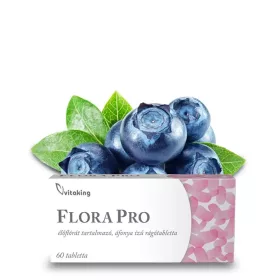   Vitaking FloraPro élőflórát tartalmazó rágótabletta 60 db
