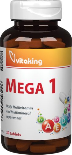 Vitaking Mega 1 multivitamin 30 tabletta